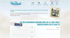 Desktop Screenshot of bowmontmotel.com